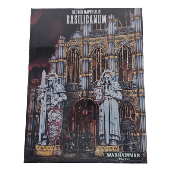 Warhammer 40k Imperial Sector Imperialis Terrain BASILICANUM OOP sealed - Picture 1 of 7
